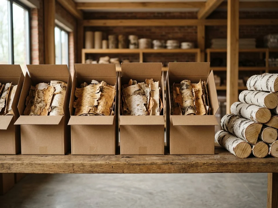 Ракурс 2 — Береста для растопки 2 кг
